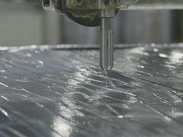 water jet for Noise vibration and thermal insulation